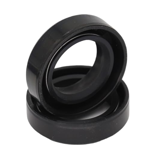 TC TG4 20/21/22/23mm ID Schwarz Nitril Gummi NBR Lip Frühling Dichtung Ring Radial welle Skelett Öl Dichtung(8PIECES 20X52X10_TC) von DCJJLWIG