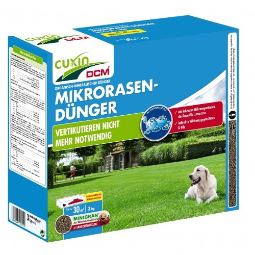 Mikro-Rasendünger Minigran Gewicht 3 kg von DCM