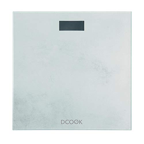 Digital e bathroom scales Dcook Gallery plastic Including battery n Tempered glass von DCOOK