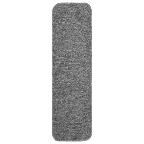 DCRAF Home Products-Anti-Rutsch Stufenmatten 15 Stück 75 x 20 cm grau rechteckig von DCRAF