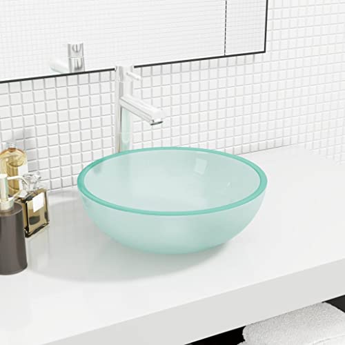 Farbe: Milchglas aus Hartglas 35x12 cm mattiert von DCRAF