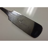 1840 Sterling Silber "Jennie" Servierlöffel Von Rochester Smith Edwin Franklinwälson Unter Erastus Kochen von DCSILVERSHOP