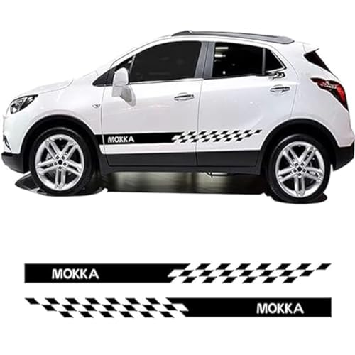 DCSNXZF Auto Seitenaufkleber Styling Aufkleber für OPEL Mokka, Auto Außenaufkleber Dekoration Zubehör,MODEL A von DCSNXZF