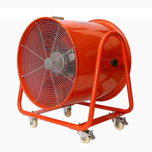 DCSYOG Bauventilator 1100W AC-Motor Baugebläse 2800 U/min Baulüfter Gebläse 150m³/min Durchfluss, 51cm Industrieventilator Axiallüfter 73 dB Geräuschpegel Industrielüfter DCSYOG Bauventilator 1100W AC-Motor Baugebläse 2800 U/min Baulüfter Gebläse 150m³/min Durchfluss, 51cm Industrieventilator Axiallüfter 73 dB Geräuschpegel Industrielüfter von DCSYOG