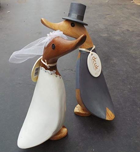 DCUK Hochzeitsenten. Braut und Bräutigam Enten aus DCUK Hochzeitsenten. Braut und Bräutigam Enten aus von DCUK