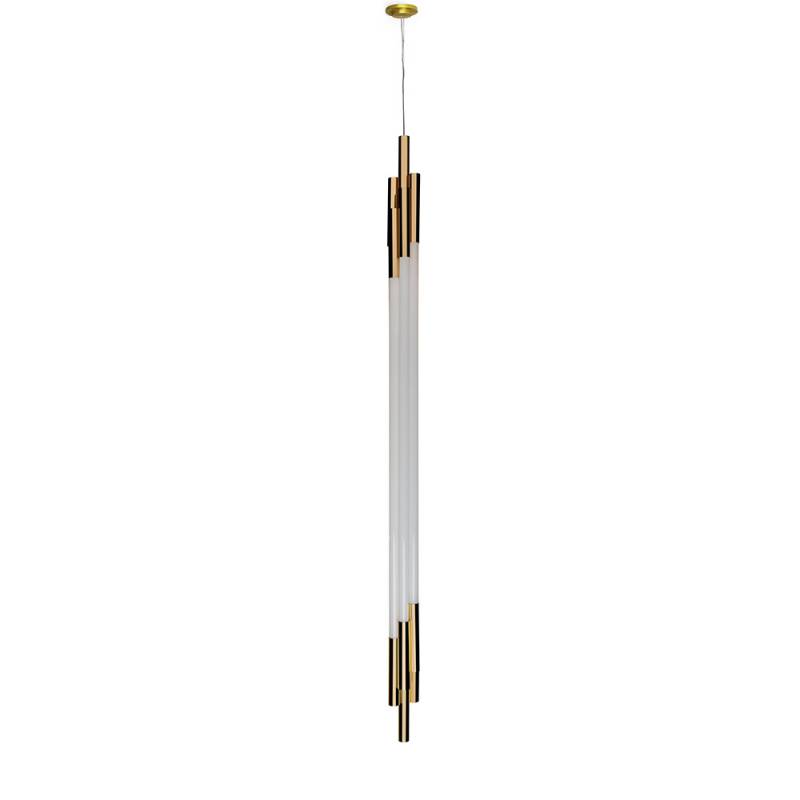 DCW - Org Pendelleuchte Vertical 1600 Gold von DCW