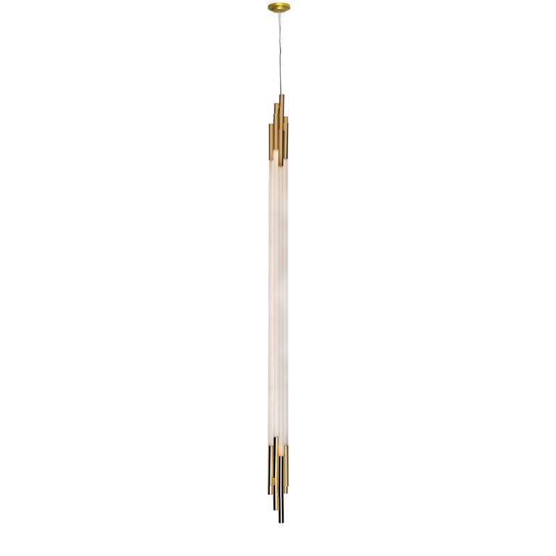 DCW - Org Pendelleuchte Vertical 2000 Gold von DCW