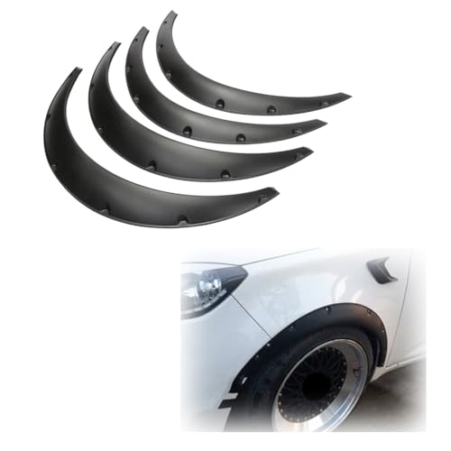 DCZBYCJ 4 Stück Kotflügelverbreiterung Auto Rad Kotflügel Set für Toyota RAV4 2014-2019, Kotflügel Radlaufleiste Rad Schutz Zubehör,4 small von DCZBYCJ