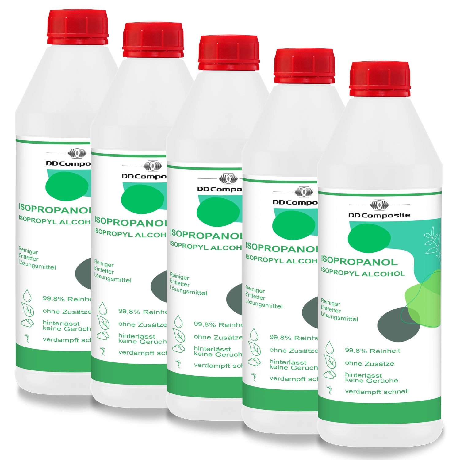 DD Composite 5 x 1Liter Isopropanol 99,8% von DD Composite