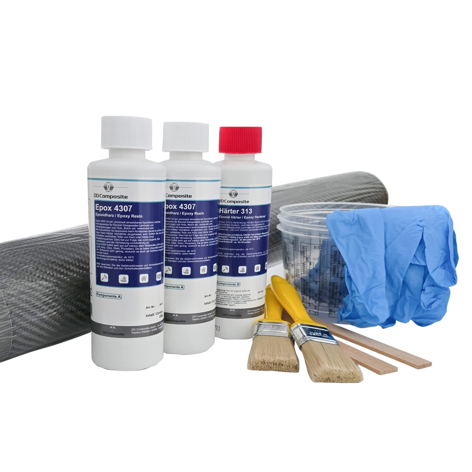 DD Composite Carbon Komplett-Set 1,0m² Köper von DD Composite