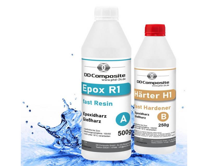 DD Composite Epoxidharz 0.75kg Epox R1 H1, BLUE SAPHIRE, 30ml DD Composite Epoxidharz 0.75kg Epox R1 H1, BLUE SAPHIRE, 30ml von DD Composite