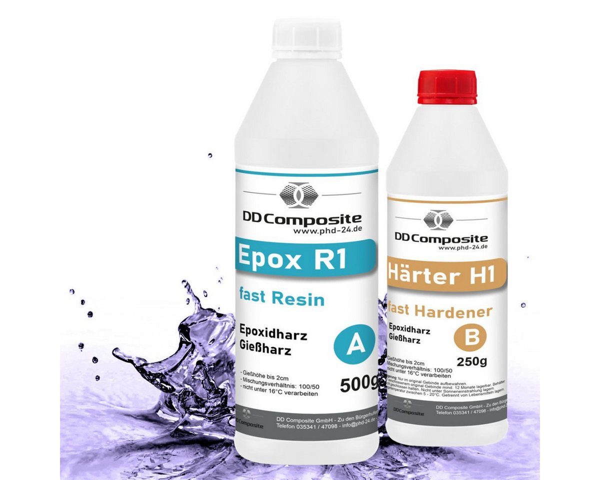 DD Composite Epoxidharz 0.75kg Epox R1 H1, DARK AMETHYST DD Composite Epoxidharz 0.75kg Epox R1 H1, DARK AMETHYST von DD Composite