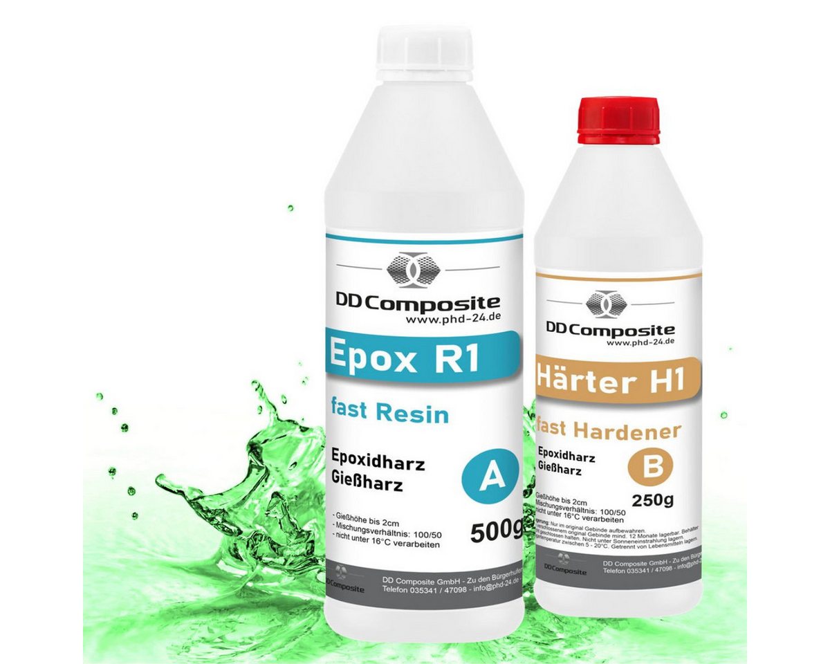 DD Composite Epoxidharz 0.75kg Epox R1 H1, GREEN TSAVORITE DD Composite Epoxidharz 0.75kg Epox R1 H1, GREEN TSAVORITE von DD Composite
