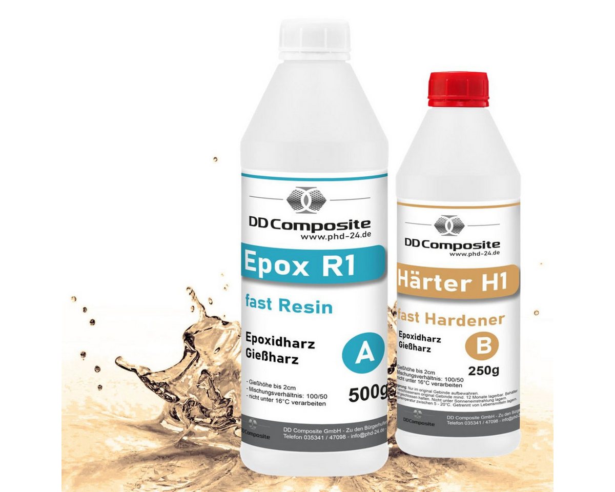 DD Composite Epoxidharz 0.75kg Epox R1 H1, ORANGE SAPHIRE DD Composite Epoxidharz 0.75kg Epox R1 H1, ORANGE SAPHIRE von DD Composite