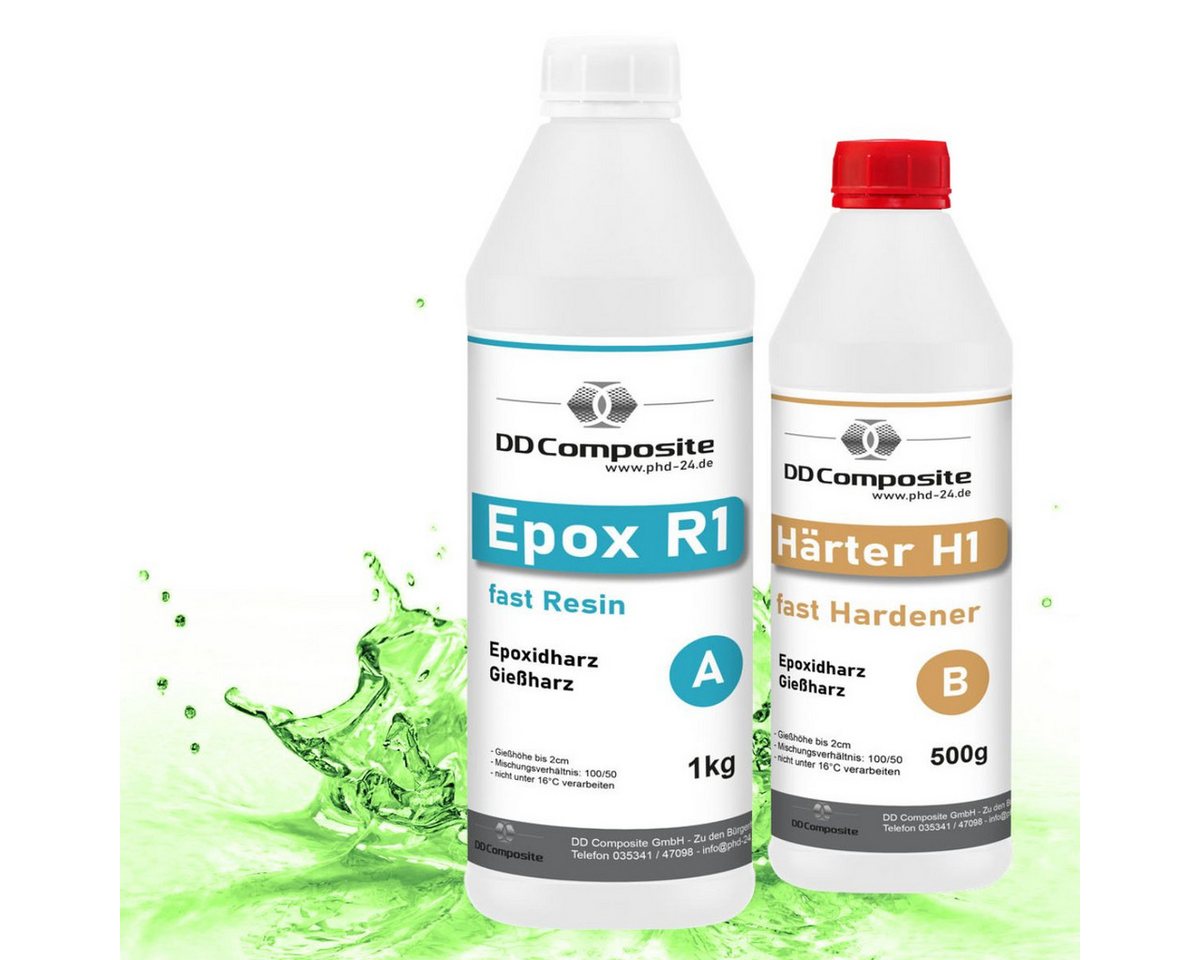 DD Composite Epoxidharz 1.5kg Epox R1 H1, GREEN BERYL DD Composite Epoxidharz 1.5kg Epox R1 H1, GREEN BERYL von DD Composite