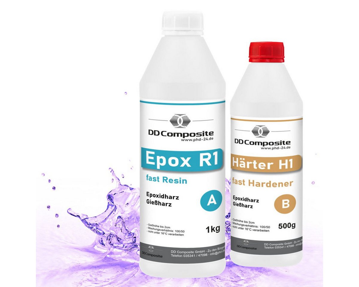 DD Composite Epoxidharz 1.5kg Epox R1 H1, VIOLET AMETHYST DD Composite Epoxidharz 1.5kg Epox R1 H1, VIOLET AMETHYST von DD Composite