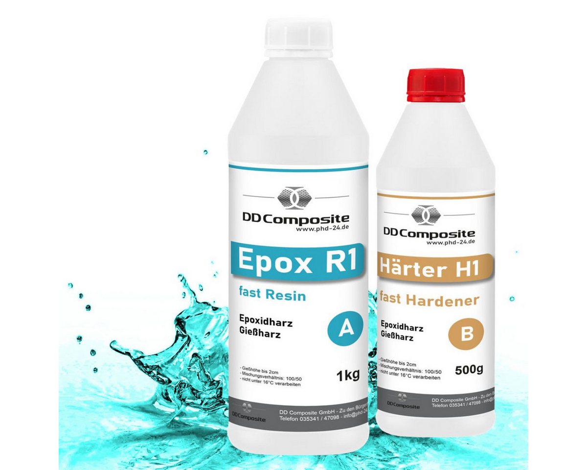 DD Composite Epoxidharz 1.5kg Epox R1 H1, GEM TURQUOISE, 30ml DD Composite Epoxidharz 1.5kg Epox R1 H1, GEM TURQUOISE, 30ml von DD Composite