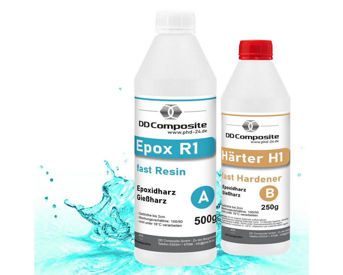 DD Composite Epoxidharz 0.75kg Epox R1 H1, TEAL ZIRCON DD Composite Epoxidharz 0.75kg Epox R1 H1, TEAL ZIRCON von DD Composite