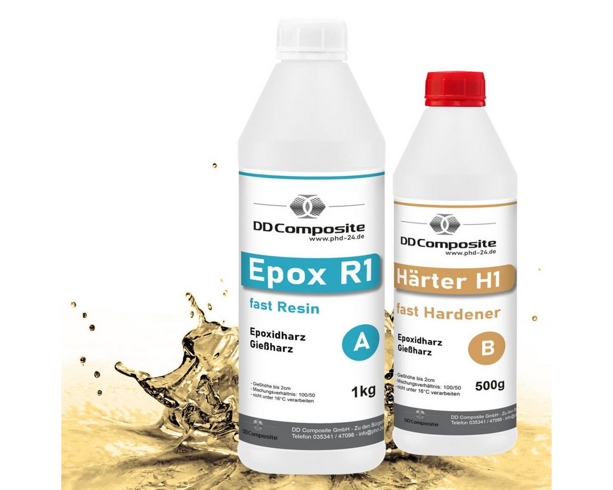 DD Composite Epoxidharz 1.5kg Epox R1 H1, ORANGE IMPERIAL TOPAZ, 30ml DD Composite Epoxidharz 1.5kg Epox R1 H1, ORANGE IMPERIAL TOPAZ, 30ml von DD Composite