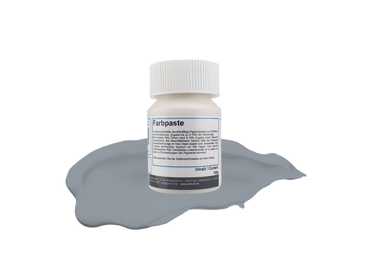 DD Composite Harzfarbe 100g Farbpaste RAL 7001 silbergrau DD Composite Harzfarbe 100g Farbpaste RAL 7001 silbergrau von DD Composite