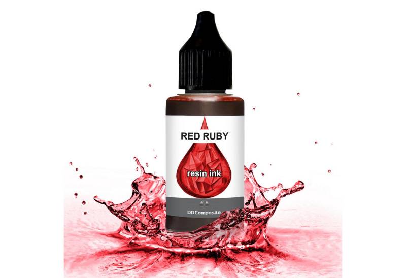 DD Composite Harzfarbe Red Ruby 30ml von DD Composite