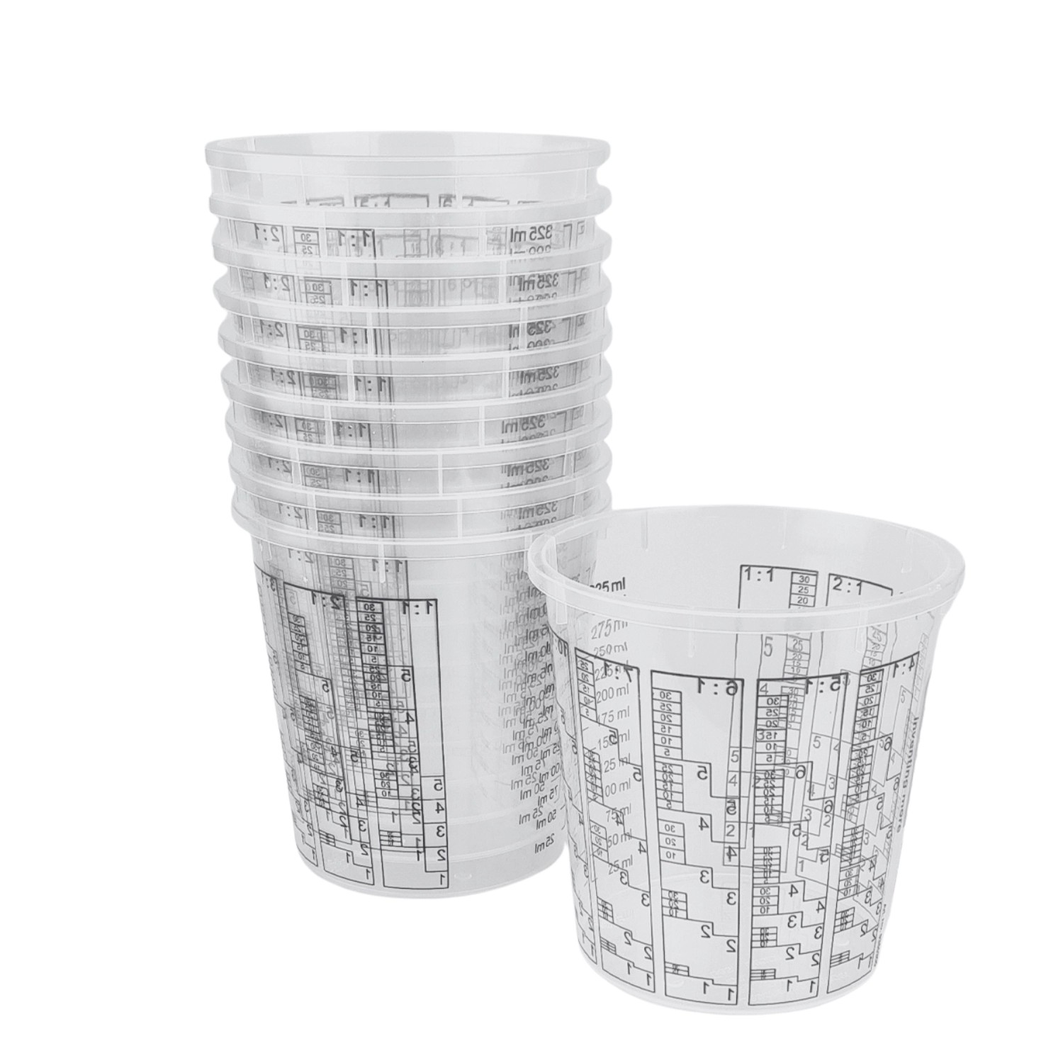 DD Composite Mischbecher Sets 350ml 10 Stück von DD Composite