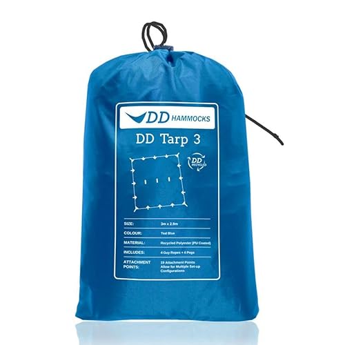 DD Recycled - Tarp 3 - Teal blau von DD HAMMOCKS