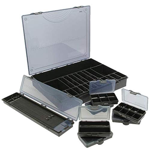 Tackle Box XXL 8 in 1 , Angelbox Sortimentskasten Angelkasten Rig Box von NGT