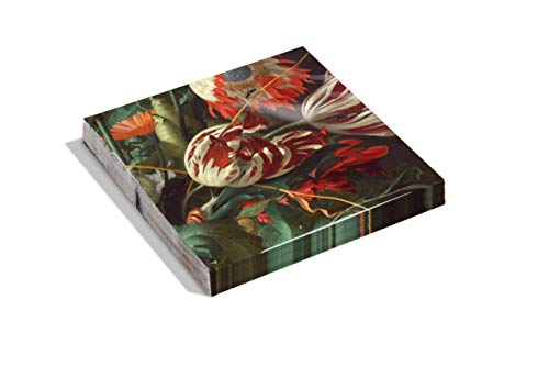 Dutch Design Brand Napkin Servietten, Flowers, 16,5 x 16,5 x 2,5 cm von DDB
