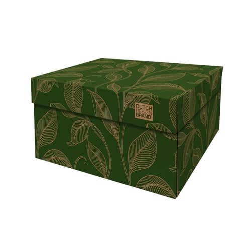 Dutch Design Storage Box Classic Green Forest von DDB