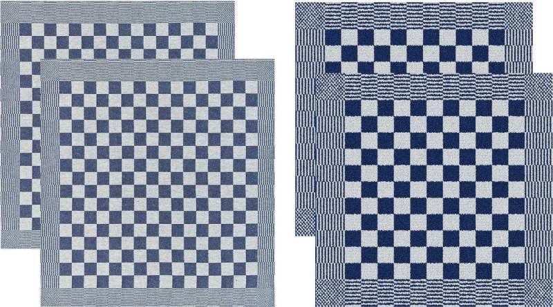 DDDDD Geschirrtuch Barbeque, (Set, 4-tlg), Combiset: 2 Küchentücher & 2 Geschirrtücher von DDDDD