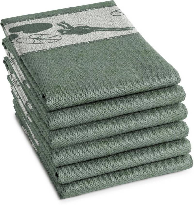 DDDDD Geschirrtuch Froggy, (Set, 6-tlg) von DDDDD
