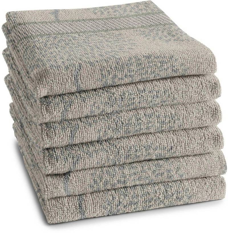 DDDDD Geschirrtuch Trees, (Set, 6-tlg), Küchenhandtuch aus weicher Frottee, 50 x 55 cm von DDDDD