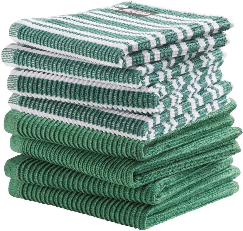 DDDDD Spültuch Basic-Classic, (Set, 8-tlg), Combiset: 4 Basic & 4 Classic von DDDDD