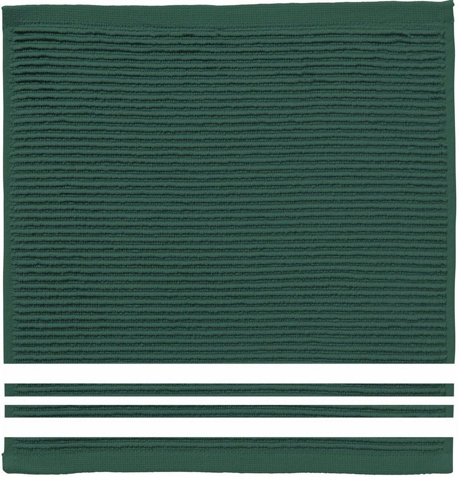 DDDDD Spültuch Provence, (Set, 4-tlg), aus reiner Baumwolle, 30x30 cm von DDDDD