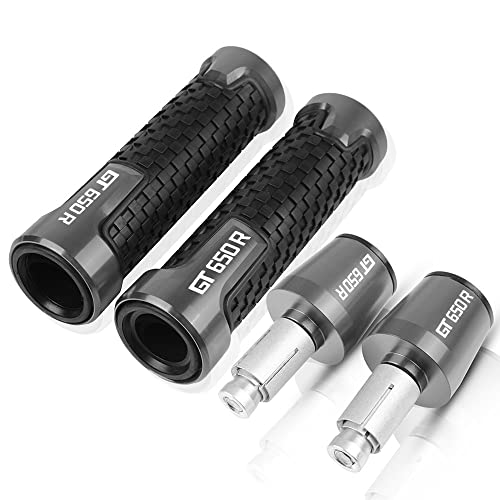 DDGBERFP Handhaben Für HYOSUNG GT650R GT 650R 2006 2007 2008 2009 Motorradgriffe Lenkergriffenden Stecker Abdeckkappe Ausgewogene Stecker CNC Aluminium(G) von DDGBERFP
