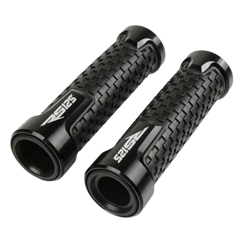 DDGBERFP Lenker Für Aprilia RS125 RS 125 2009 2010 2011 2012 2013 2014 2015 2016 2017 2018 Motorrad Lenker Griff Griff Bar Motorrad Griffe(Schwarz) von DDGBERFP