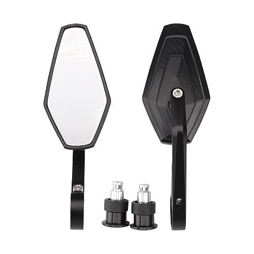 Für Hon&da Monkey Z125 GROM MSX 125 CB350 CB400 CB500 CB750 7/8 "22mm Griff Bar End Rückspiegel Motorrad Rückspiegel Kompatible Teile(8) von DDGBERFP
