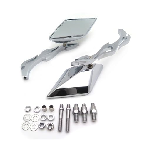 Für Hon&da NT700V, Forza, XL125V, XL1000V, Jazz, APE50, CB1300 8mm Oder 10mm Motorrad Spiegel Kompatible Für Hon&da NT700V, Forza, XL125V, XL1000V, Jazz, APE50, CB1300 8mm Oder 10mm Motorrad Spiegel Kompatible von DDGBERFP