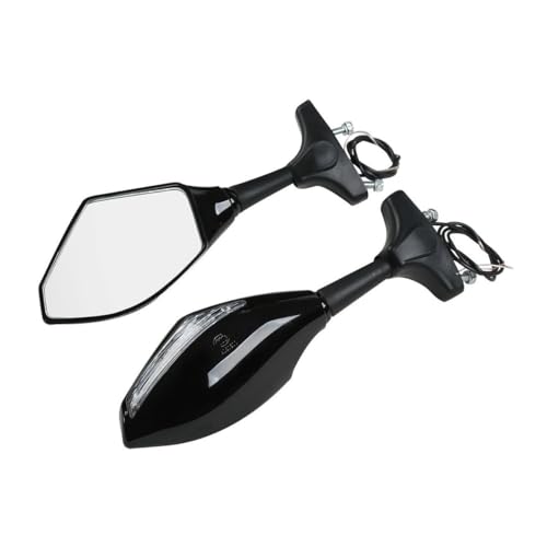 Für Suzuki GSF 1200 BANDIT 2001-2005 GSXR 600 GSXR750 2009-2012 Motorrad Rückspiegel Mit Blinker Kompatible Für Suzuki GSF 1200 BANDIT 2001-2005 GSXR 600 GSXR750 2009-2012 Motorrad Rückspiegel Mit Blinker Kompatible von DDGBERFP