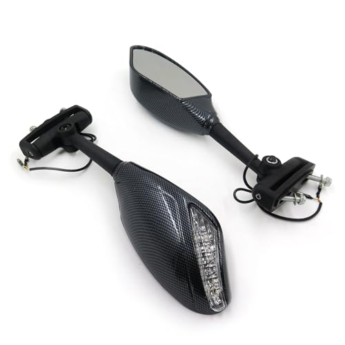 Für Suzuki TL1000R 1998-2004 TL1000S 1997-2001 RF900R 1995-1999 RF600R 1993-1997 Motorrad Gelbe Lichter Spiegel Kompatible Teile Für Suzuki TL1000R 1998-2004 TL1000S 1997-2001 RF900R 1995-1999 RF600R 1993-1997 Motorrad Gelbe Lichter Spiegel Kompatible Teile von DDGBERFP