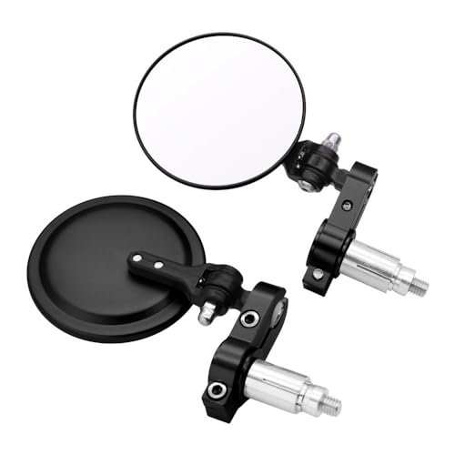 Für Xt660 Tdm 900 850 Mt01 Mt125 Mt03 Mt 125 03 01 7/8 "22mm Universal Motorrad Rückspiegel Griff Bar End Kompatible(Schwarz) von DDGBERFP