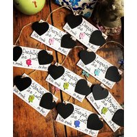 Personalisierte Diät Abnehmen Gewicht Verlust Plakette Zeichen Shabby Chic Motivational Countdown Mit Chalkboards Diet Tracker von DDJcrafts1