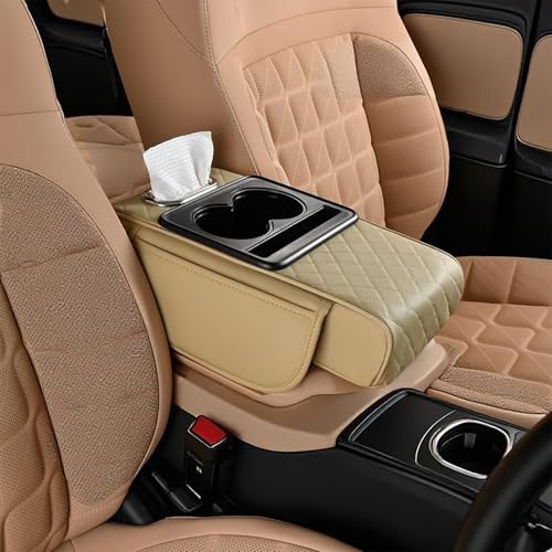 DDLLZDSP Auto Mittelarmlehnenbox Matte für FIAT 124 Spider 2016, Auto Armlehnen Aufbewahrungsbox Matte aus Memory Schaum, Wasserdicht Armlehnen Sitzbox Abdeckungsschutz, Beige DDLLZDSP Auto Mittelarmlehnenbox Matte für FIAT 124 Spider 2016, Auto Armlehnen Aufbewahrungsbox Matte aus Memory Schaum, Wasserdicht Armlehnen Sitzbox Abdeckungsschutz, Beige von DDLLZDSP