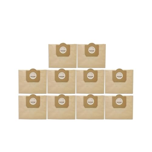 Ersatz-Staubbeutelfilter, kompatibel mit Kärcher, MV3 WD3 WD3200 WD3300 A2204 A2656 WD3.500P SE4001 SE4002 Staubsaugerteile(10pcs) von DDLSKZXI