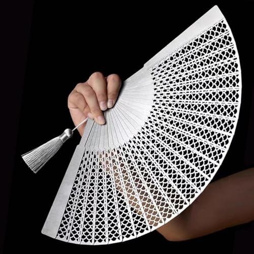 DDMDBYHRY Voller rostfreier Stahlklappventilator Handgehalt -Metallfächer Kungfu Metall handgefaltet Einfach zu tragen Selbstwaffe 04 DDMDBYHRY Voller rostfreier Stahlklappventilator Handgehalt -Metallfächer Kungfu Metall handgefaltet Einfach zu tragen Selbstwaffe 04 von DDMDBYHRY