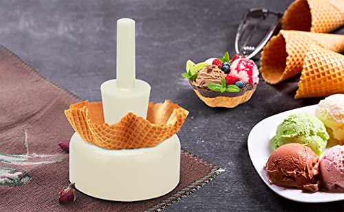 DDMMQS Knusprige Waffelform für Eiscreme, Waffelbecher, Modell, Omelettform, Set von DDMMQS