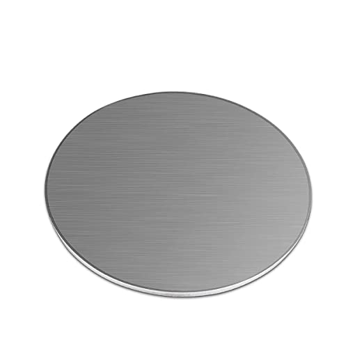 Flache Dichtung aus runden Blechen, Stahlblech 0,5 mm, Durchmesser 50 bis 300, runde Blechscheibe, rund, dünne Platte Edelstahl 304, 1 Stück(200mm) von DDQCNZPMY