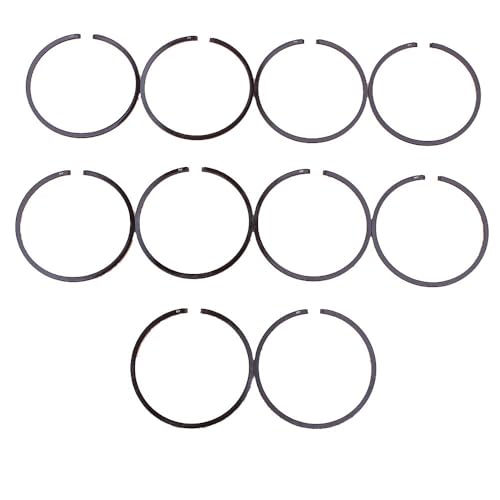 10-teiliges Kolbenring-Set 34-54 x 1,2 mm for & S-Kettensägen – Ersatzteile(46X1.2mm) von DDSTTLK