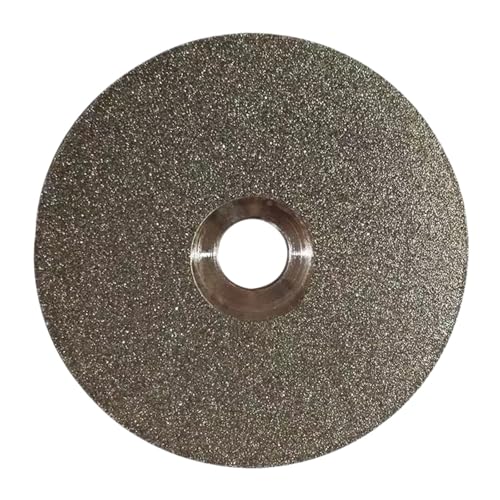 100 mm doppelseitige Diamant-Schleifscheibe, hochpräzises Lapidarrad for Edelstein-, Keramik- und Legierungsschleifwerkzeuge(150Grit) von DDSTTLK